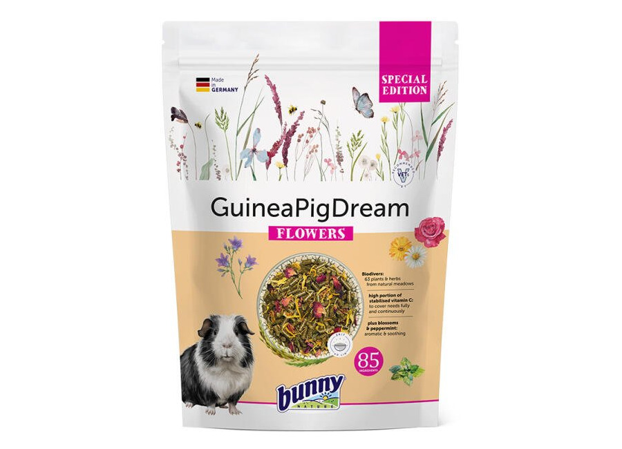 Bunny Alimento Sueño Cobaya Ed. Especial Flores Alimento 1,5Kg