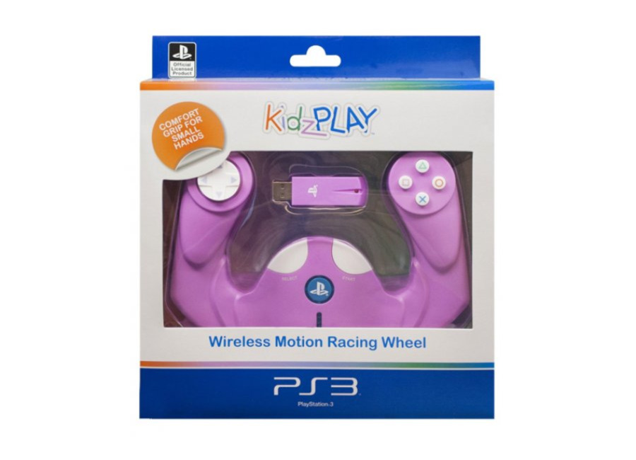 KidzPlay Mando Infantil Racing Motion Oficial L.Sony – Rosa