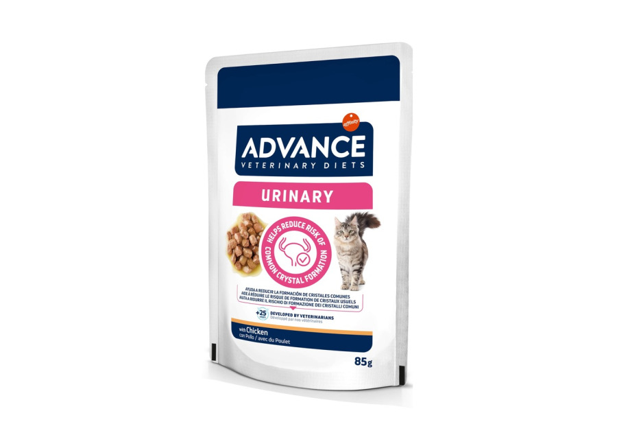 Affinity Advance Veterinary Diets Advance Veterinary Diets Cat Urinary comida húmeda para gatos – 24 x 85 g – Pack Ahorro