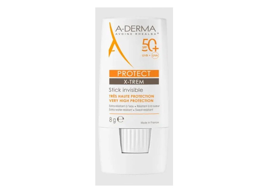A-derma Protect X-Trem Stick Solar Invisible SPF50+ 8 gr