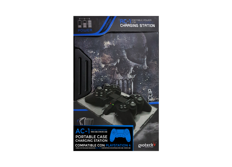 Gioteck Estación de Carga Metalica Ammo Clip AC1 Gioteck