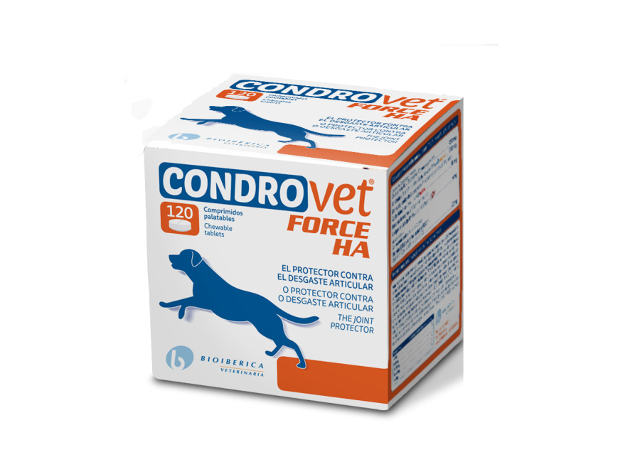 Condrovet Force HA condroprotector para perros – 120 comprimido