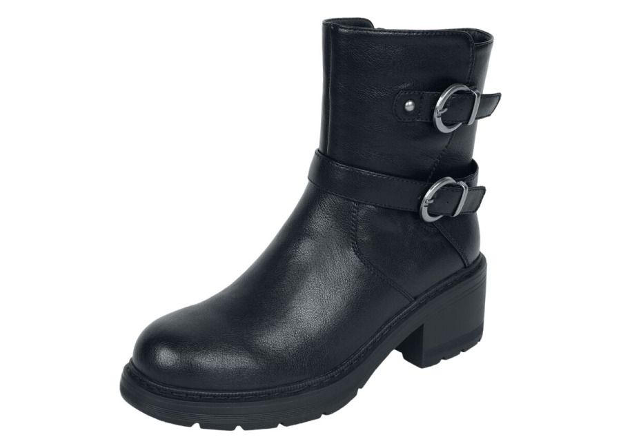 Black Premium by EMP Botas de Black Premium by EMP – Celtic fine lines – EU37 EU41 – para Mujer – Negro