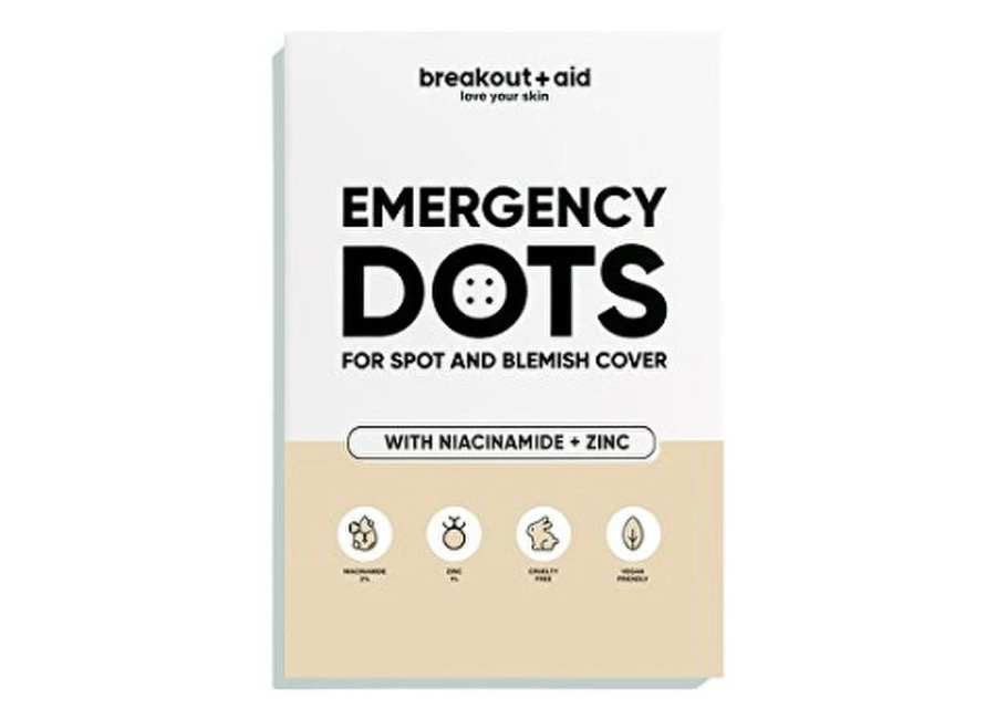 Breakout+aid Puntos de emergencia Niacinamida + Zinc