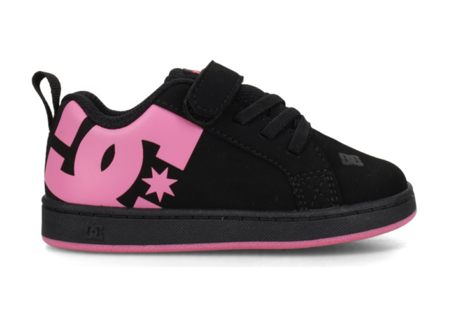 23 Toddler Court Graffik – Zapatillas para bebés – Zapatillas Negro bebé