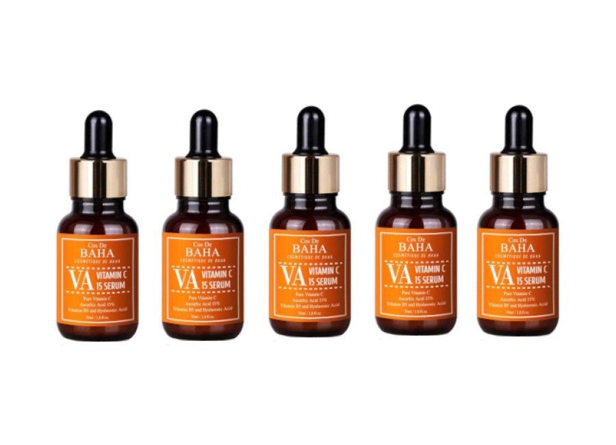 Cos De BAHA Vitamin C Serum (VA) – 30ml (5ea) Set