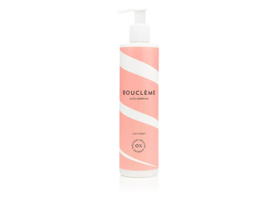 Bouclème Crema acondicionadora nutritiva sin enjuague para cabello ondulado y rizado 300 m