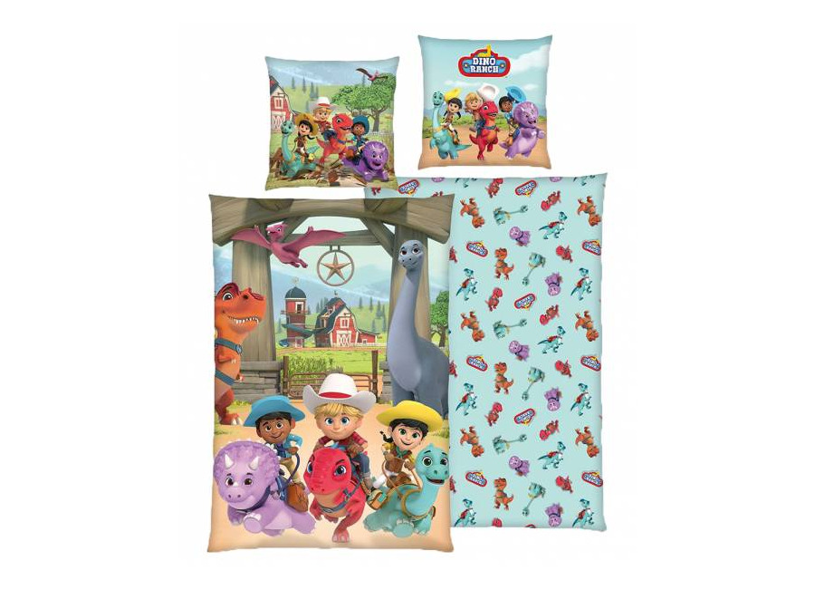 Lizenz Dino Ranch Sábanas Conjunto 135 x 200 cm + 80 x 80 cm 4434601050