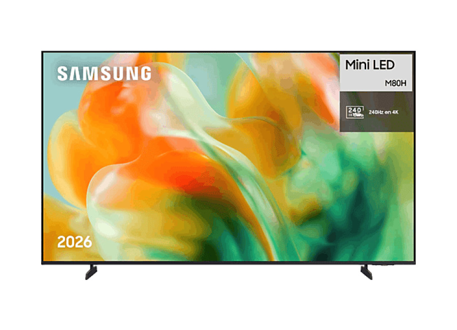 Samsung TV Mini LED 55″ – Samsung TU55M80HAUXXC, UHD 4K, NQ4 AI Gen2 Processor, Smart TV, Full AI, Negro