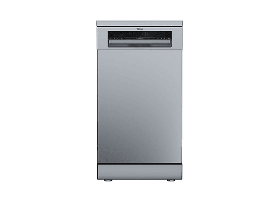 Teka Lavavajillas – Teka DFS 24650, 9 servicios, 6 programas, 44.8 cm, Display LED, Programa Whisper, Inox
