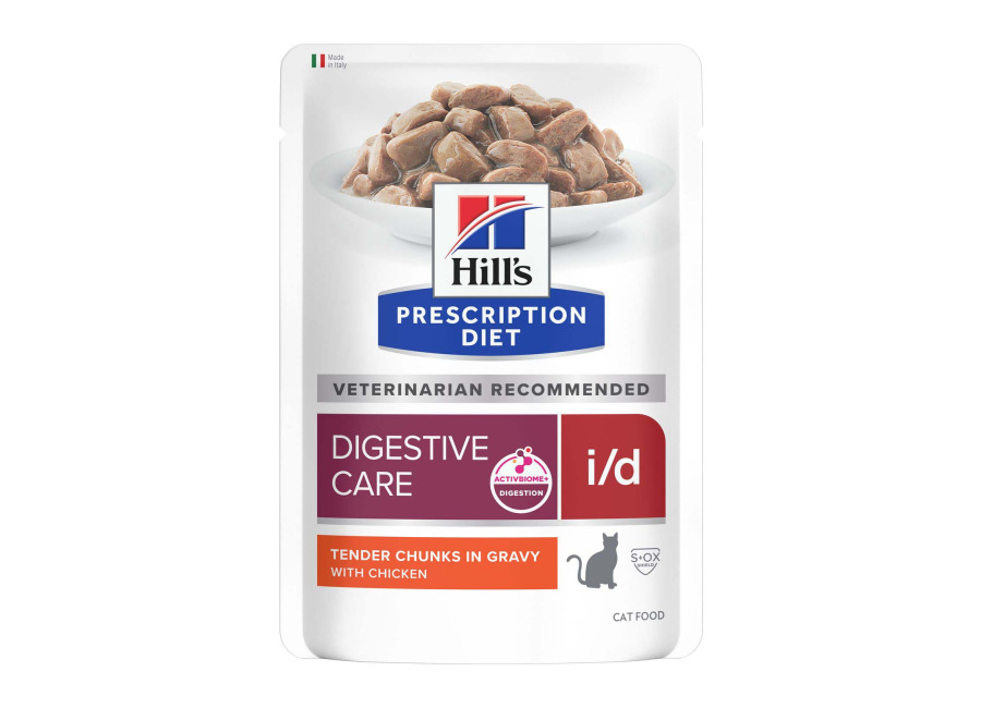 Hill’s Prescription Diet 36 x 85 g para gatos en oferta: 24 + 12 ¡gratis! – i/d Digestive Care