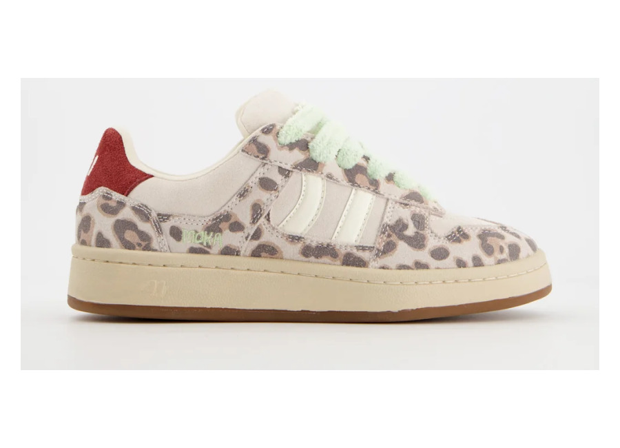 Coolway Moka Leo – Zapatillas skater de ante animal print, 37