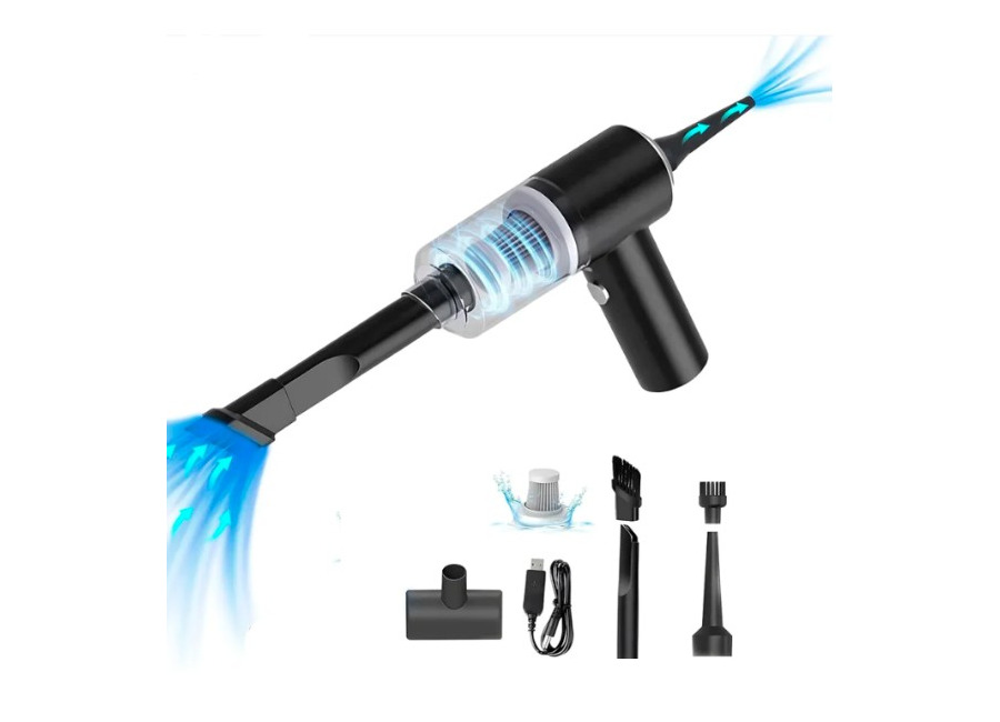 Aspirador POTENTE + SOPLADOR 2 EN 1 air duster airstorm dust cleaner