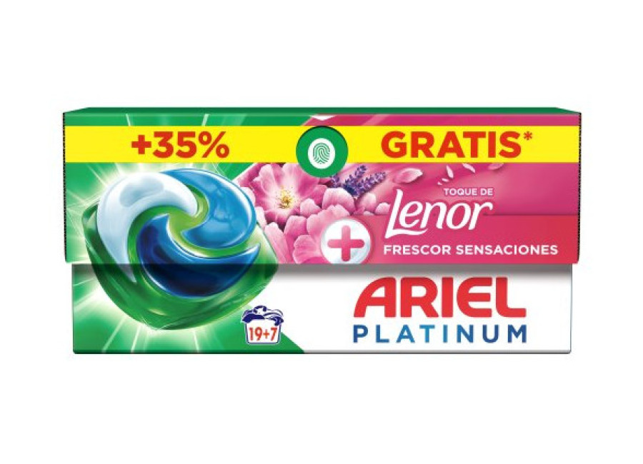 Ariel 3en1 Pods Detergente en Capsulas (19+7 Dosis) – Arie