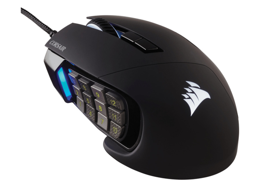 Corsair Raton Corsair Gaming Scimitar RGB Elite – Negro