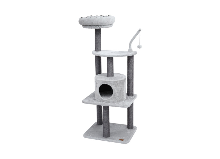 Leeby Kenzo árbol rascador con cama para gato