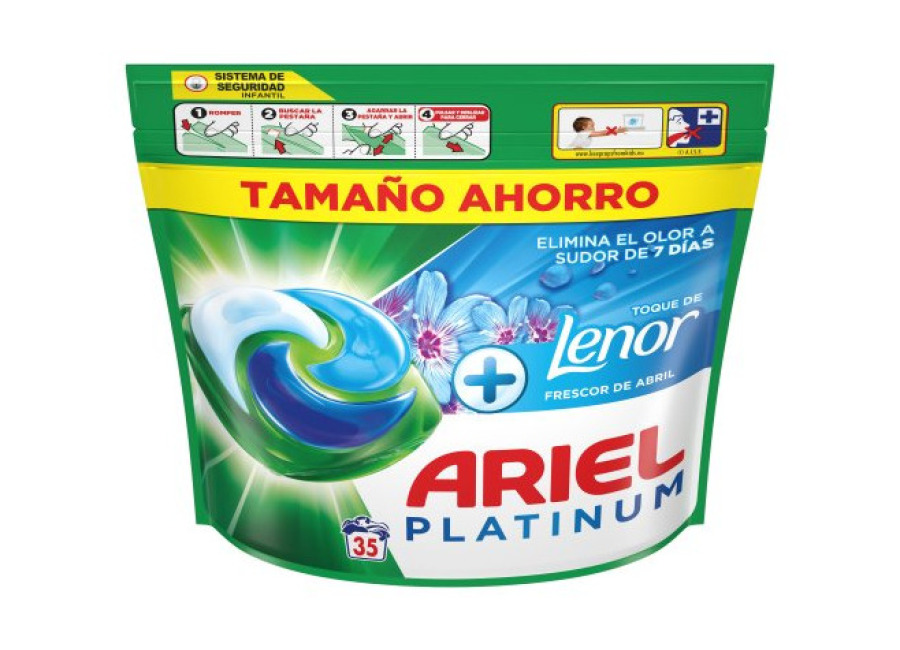 Ariel 3en1 Pods Detergente en Capsulas (35 Dosis) Ahorro – Arie