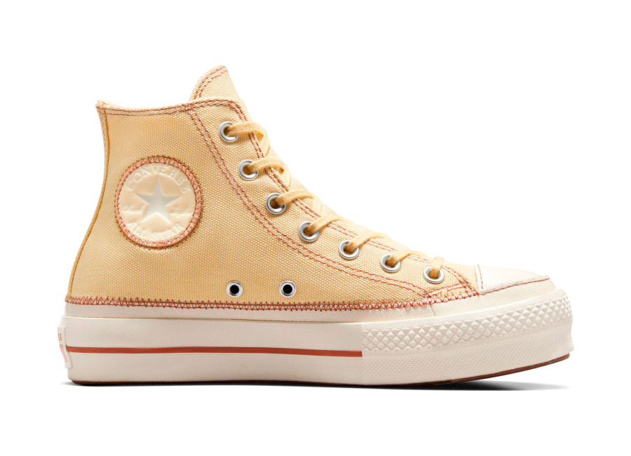 Converse chuck taylor all star lift platform contrast stitching Zapatillas Mujer
