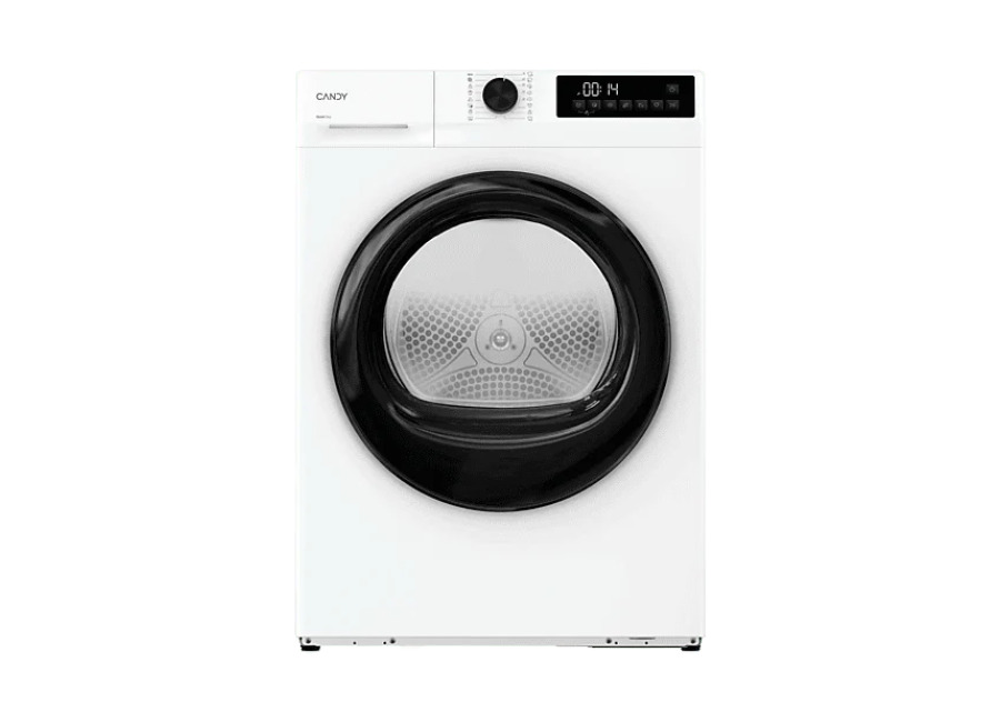 Candy REACONDICIONADO Seminuevo Funcional Secadora bomba de calor – Candy GD 9N2B-S, 9 kg, 16 Programas, Carga Frontal, Función Anti-Arrugas, Blanco
