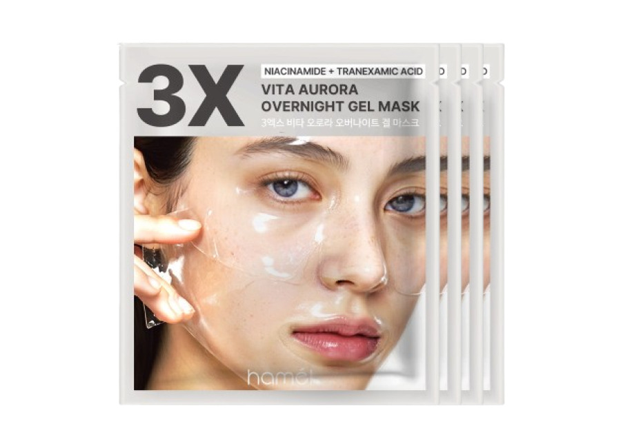 Hamel 3X Vita Aurora Overnight Gel Mask – 34g*4ea