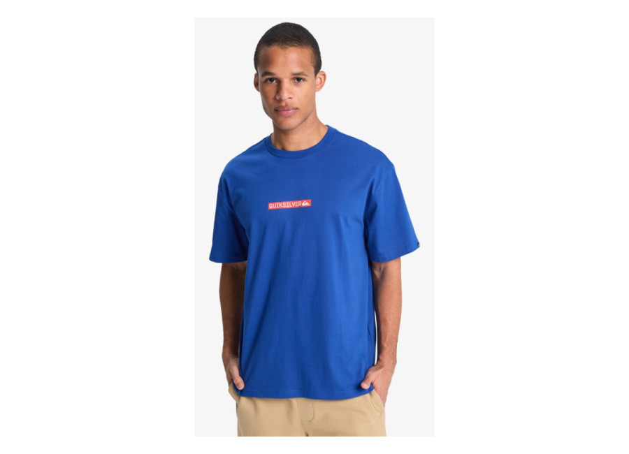 Quiksilver – Dna Clicker – Camiseta de manga corta Azul hombre