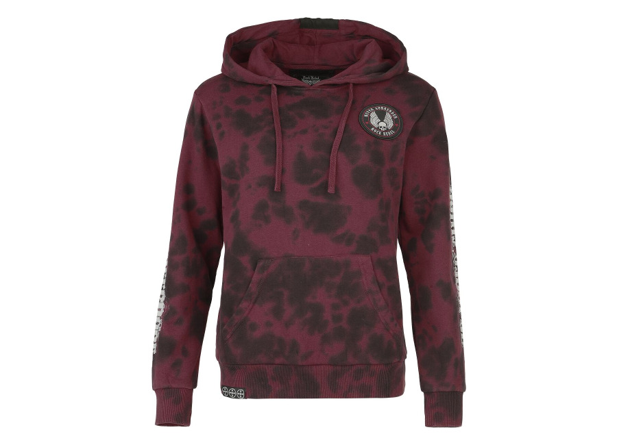 Rock Rebel by EMP Sudadera con capucha de Rock Rebel by EMP – Original Sinners Capucha – S XXL – para Mujer – Rojo