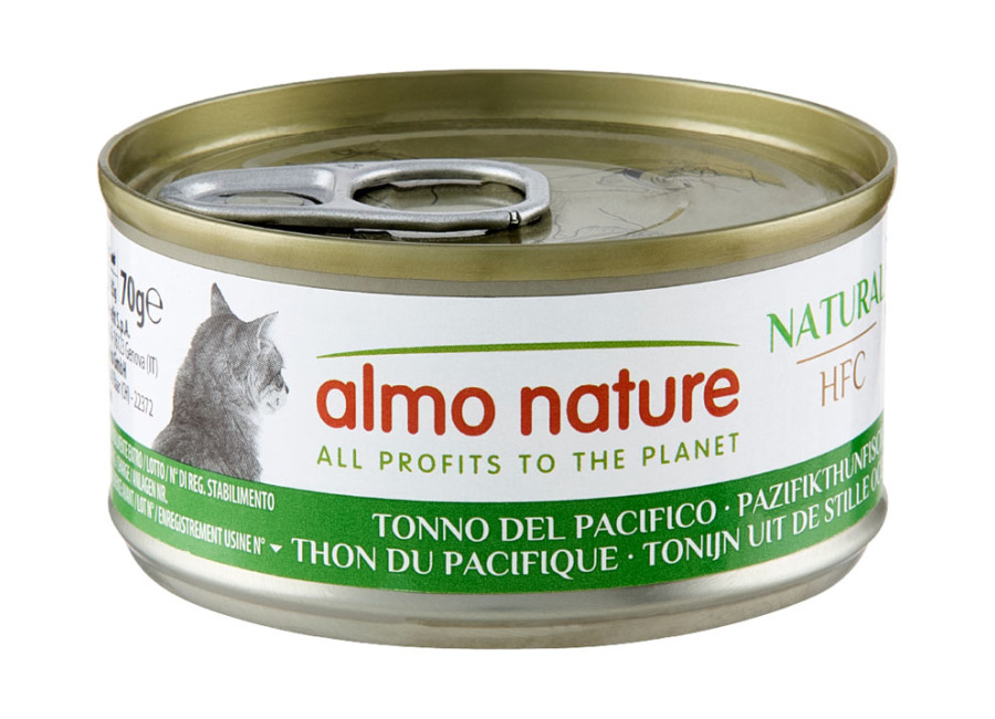 Almo Nature 70g Pack Ahorro Almo Nature HFC Natural 24 x 70 g – Atún del Pacífico