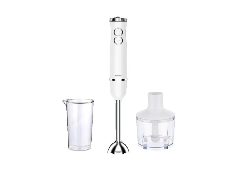MyWave MWBTM-8002 Batidora De Mano 800W con dos accesorios- MEZCLADOR DE ALIMENTOS