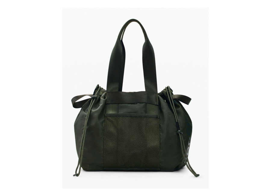 Desigual Bolso shopper grande, Mujer, Poliamida, Verde, U