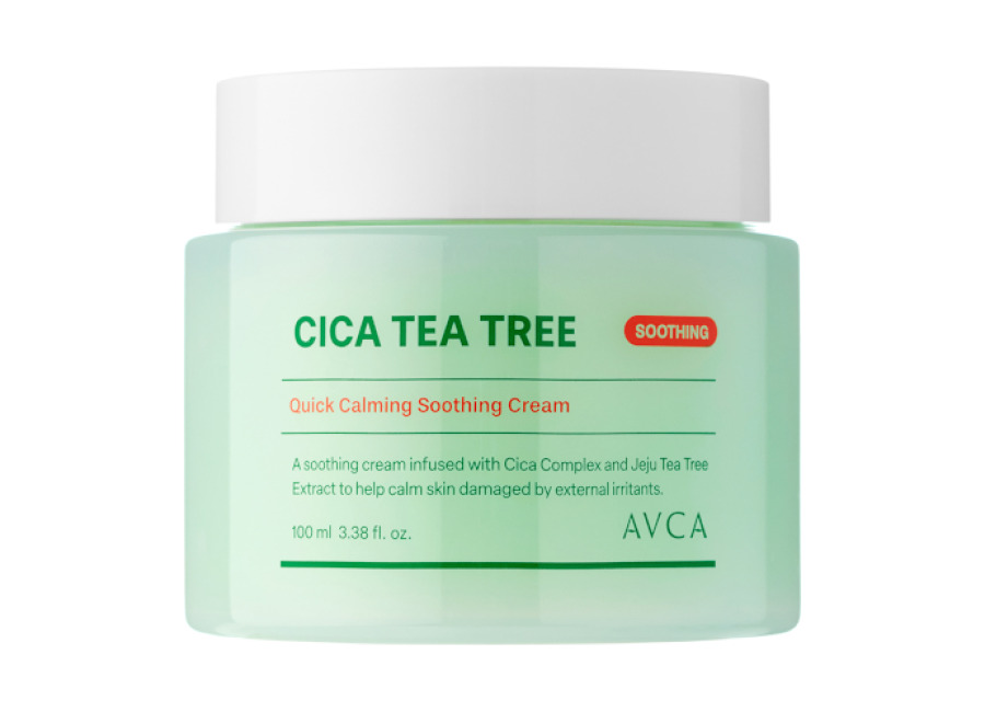 Avca Quick Calming Cica Tea Tree Facial Cream – 100m