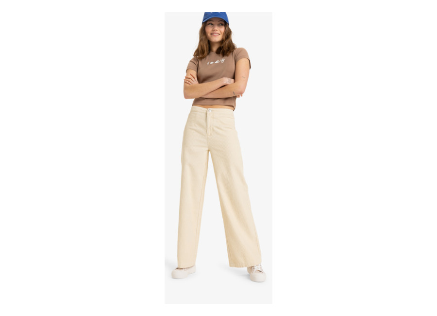 Roxy Winter Around – Pantalón de pana Beige Mujer
