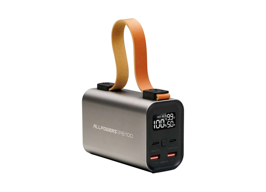 Allpowers PB100 Banco de Energía Portátil 100W 24000mAh – PB100 Banco de Energía (No Panel)