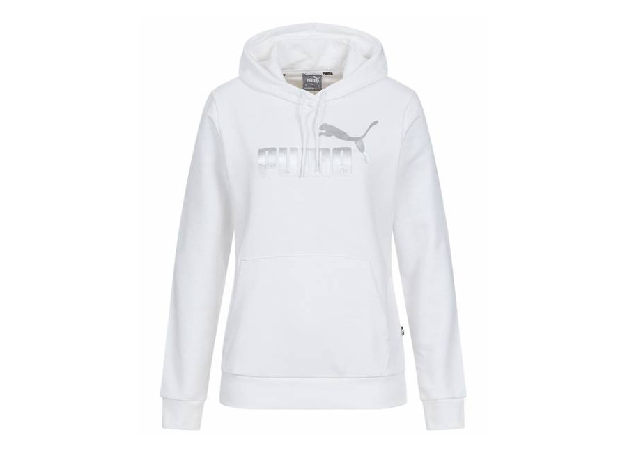 Puma Logotipo metálico ESS+ Mujer Sudadera con capucha 849096-02