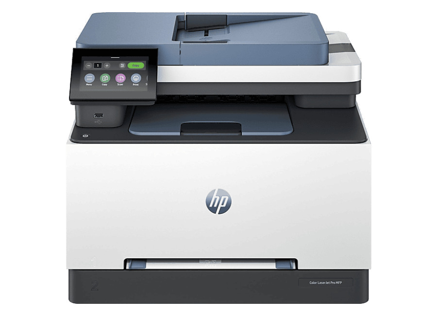 HP Impresora multifunción láser – HP LaserJet Pro 3302fdw,Color, Wi-Fi, Impresión a doble cara, Pantalla táctil CGD, Wolf Security, Gri