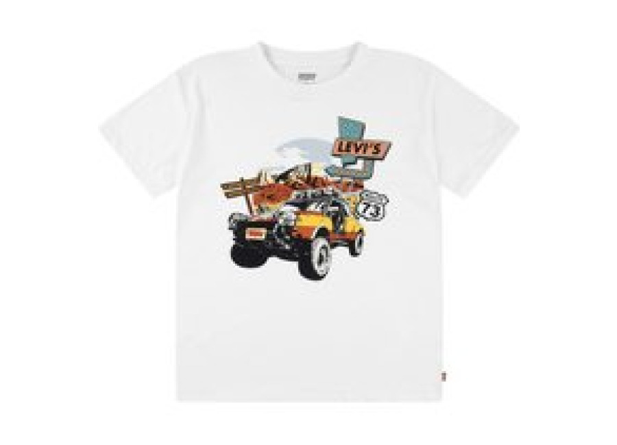 Levis Camiseta Levi’s Lvb Day Trip Niño Bright Blanco