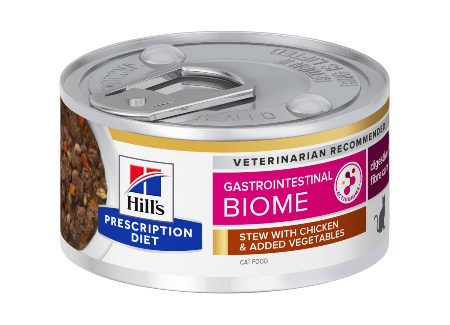 Hill’s Prescription Diet Hill’s Gastrointestinal Biome Prescription Diet estofado para gatos – 12 x 82 g