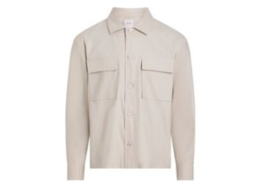 Calvin Klein Linen Lyocell Over Shirt – Grey