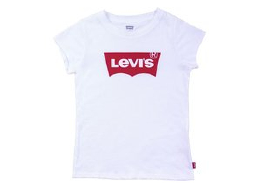 Levis Camiseta de manga corta Levi’s Batwing Boys White