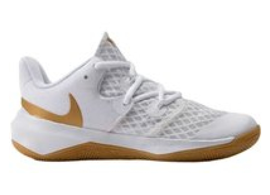 Nike Zapatillas Indoor Nike Nike Zoom Hyper Speed Court Le Blanco/Oro