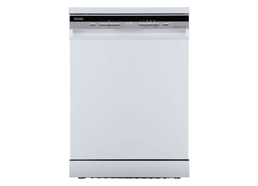 Koenic Lavavajillas – KOENIC KDW 6021-13 C FS, 14 Servicios, 8 Programas, Ancho 59.6 cm, Libre instalación, Blanco