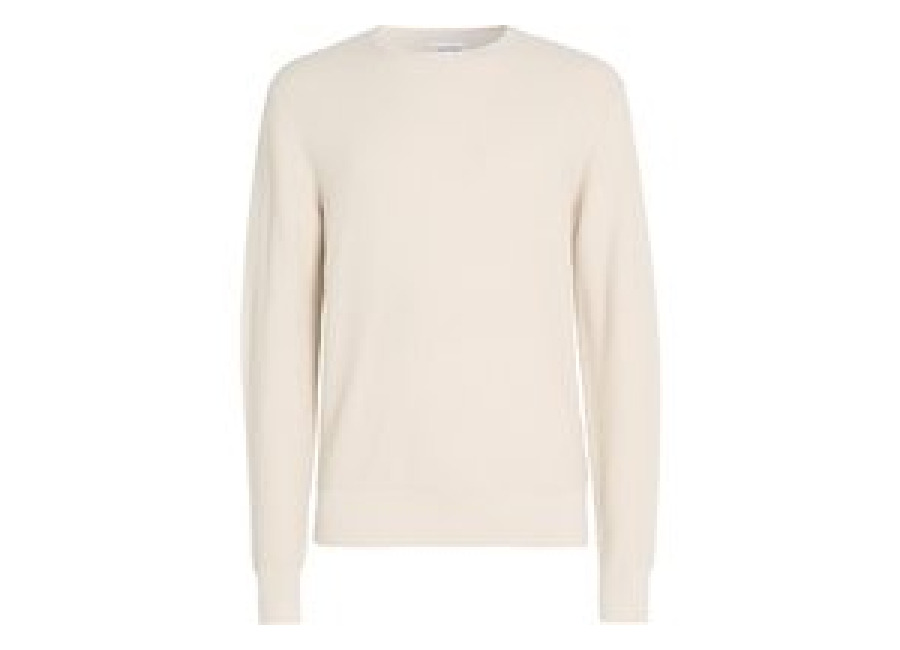 Calvin Klein Waffle Structure Sweat – Beige