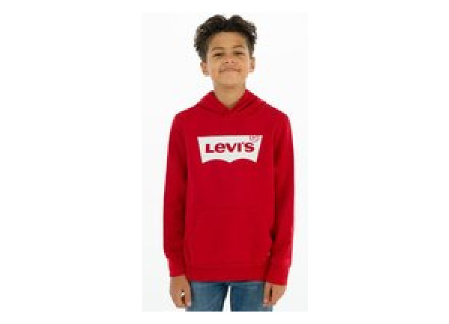 Levis Sudadera Levi’s Batwing Screenprint Hoodie Red/ White Niño