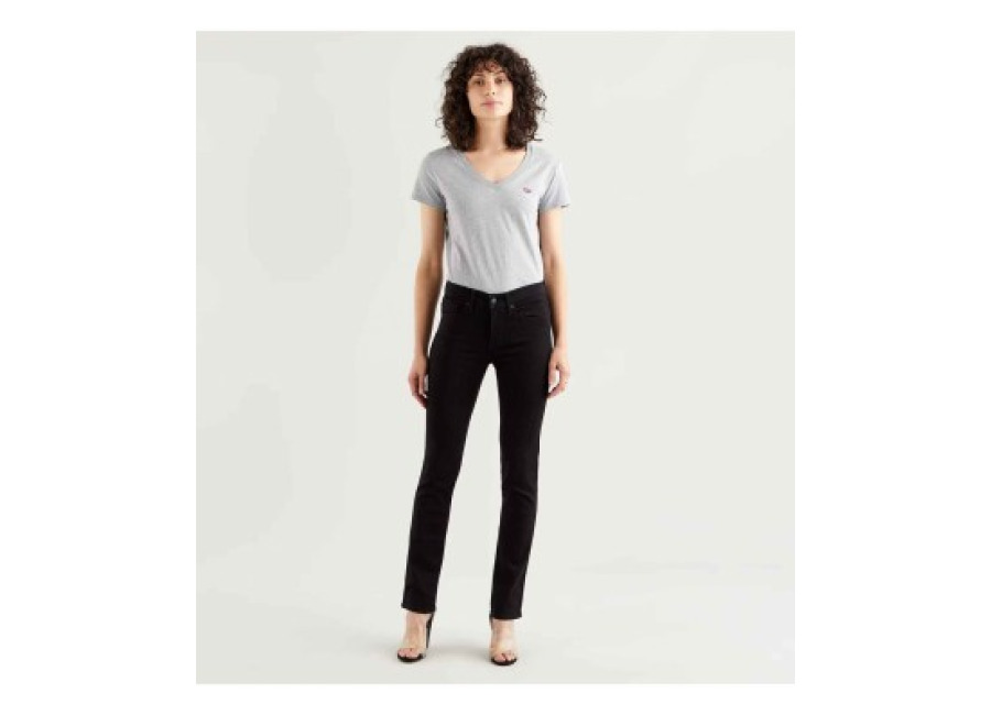 Levi’s para mujer. 19627-0000 Jeans Ceñido Moldeador 312 negro (27/32), Casual, Algodón, Deni