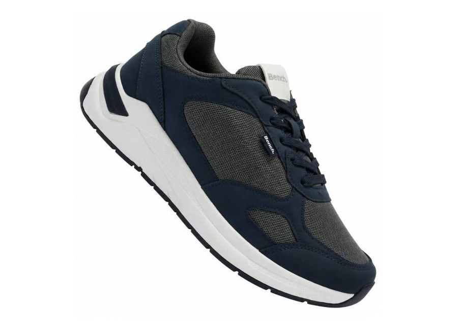 Bench Derker Hombre Sneakers azul marino/gris