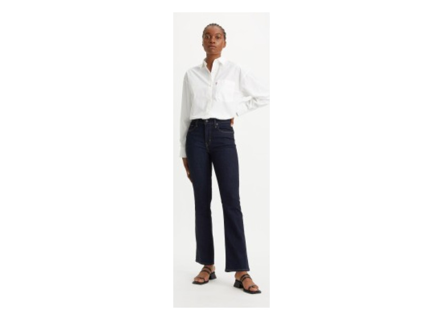 Levi’s para mujer. 18759-0122 Jeans 725 Bootcut marino (28/32), Casual, Algodón, Denim, Sostenible