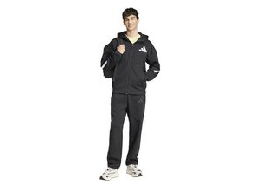 Adidas Sudadera adidas Z.N.E. Fz Hombre Negro/Blanco