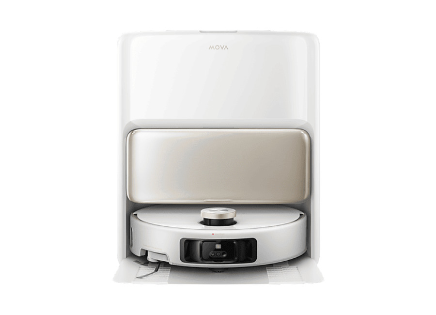 Mova Robot aspirador – MOVA V50 Ultra Complete, Función fregona, 700 W, 260 min, 69 dB(A), StepMaster™, 24.000 Pa, Blanco