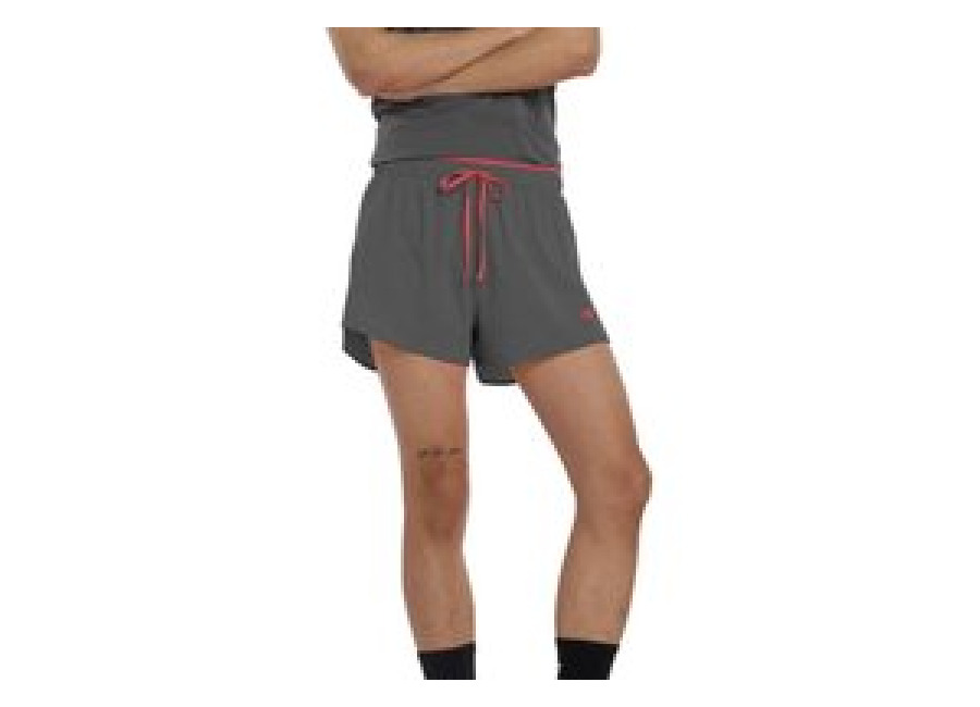 New Balance RC Ultra Light Split Short 3″ Shorts in Grey/Red, Size