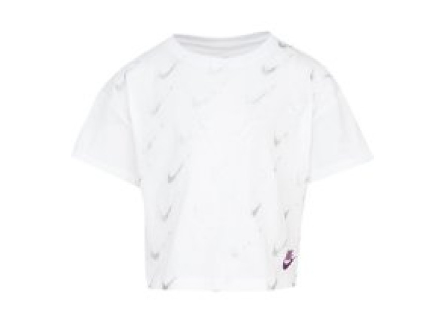 Nike Camiseta Nike Kids Sb Icon Girls White Niña