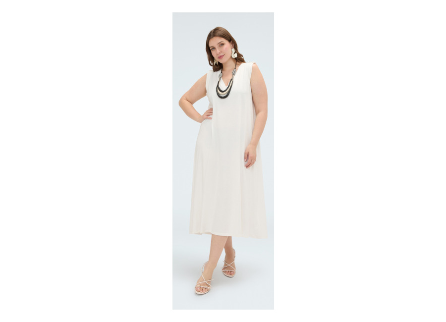 Fiorella Rubino Vestido largo con escote en V
